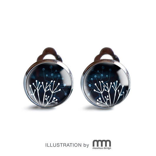 NIGHT NATURE klipsy muamua design