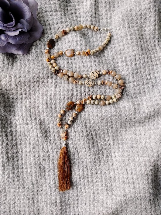 Pustynny wiatr-naszyjnik boho KEIRA