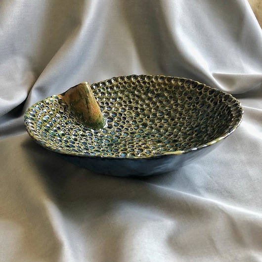 miski i misy Misa ceramiczna w kropki
