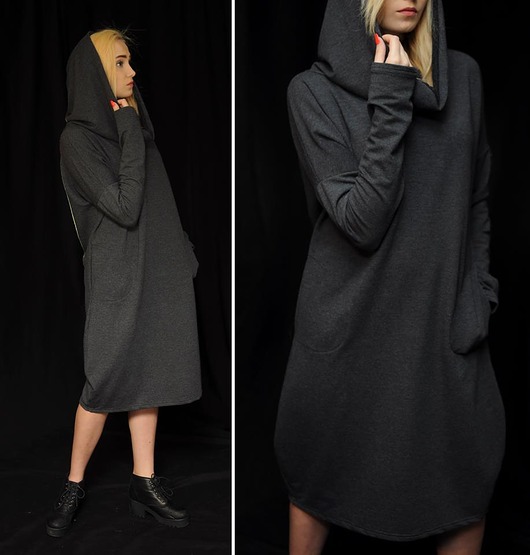 Sukienka z kominem Why Not oversize Dress 3 for U