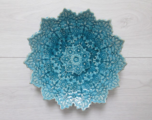 koronkowa miseczka ceramiczna Ceramika Ana