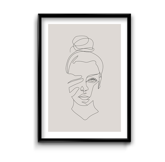 Plakat Female Line No.6 Bury Lis