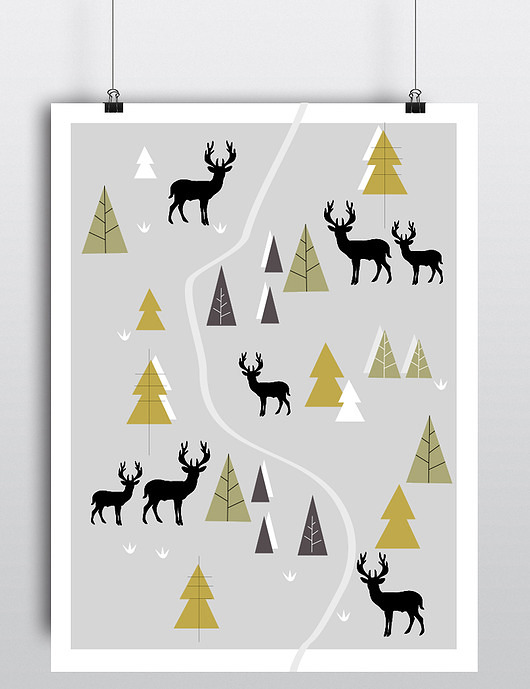 Plakat rykowisko Cytryna design
