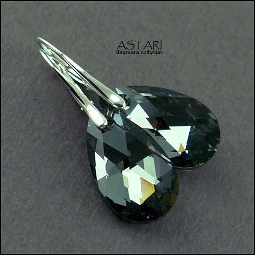 kryształ SWAROVSKI I SREBRO - SILVER NIGHT Astari