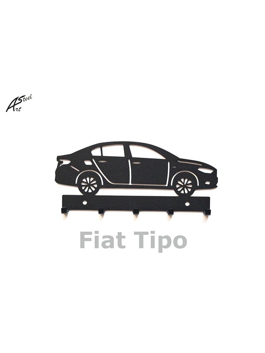 Wieszak na klucze Fiat Tipo pomysł na prezent ArtSteel