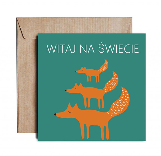 Kartka, pocztówka z autorską grafiką BUG in the MUG