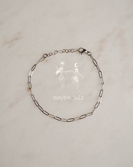 bransoletki srebrne Bransoletka Silver Chain