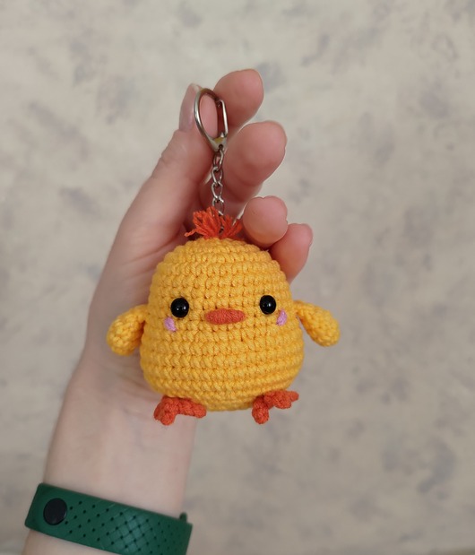 breloki Brelok mały kurczaczek, Brelok kura, Brelok dla dziecka