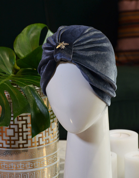 welurowy turban YOKOdesign