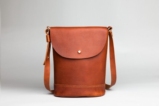 Torebka skórzana "The Big Flap Bag" Les Moutons Bags