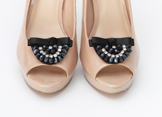 Half Moon - Black - klipsy do butów HowDoILook
