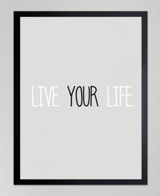 POSTER - Live your life KOKO by HOKO