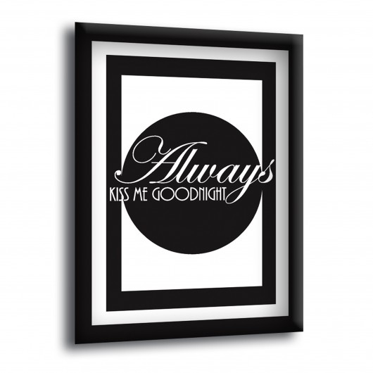 Obraz Z Nadrukiem"Always" Seepoint
