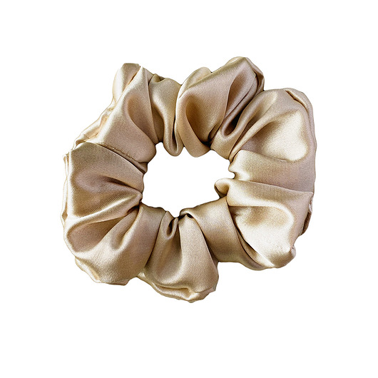 gumki do włosów Satynowa gumka do włosów scrunchie Beżowa RÓŻNE MODELE