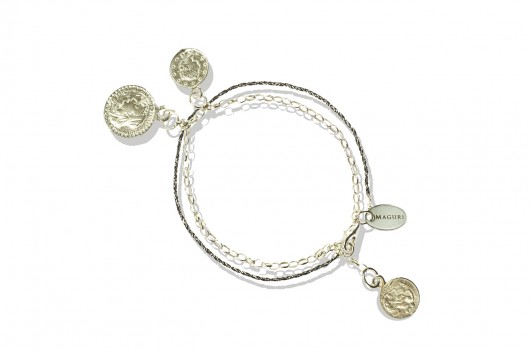 MAGURI - Srebrne łańcuszki z monetami Maguri Jewellery