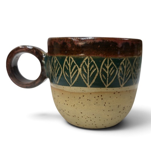 kubki Ceramiczny kubek - filiżanka