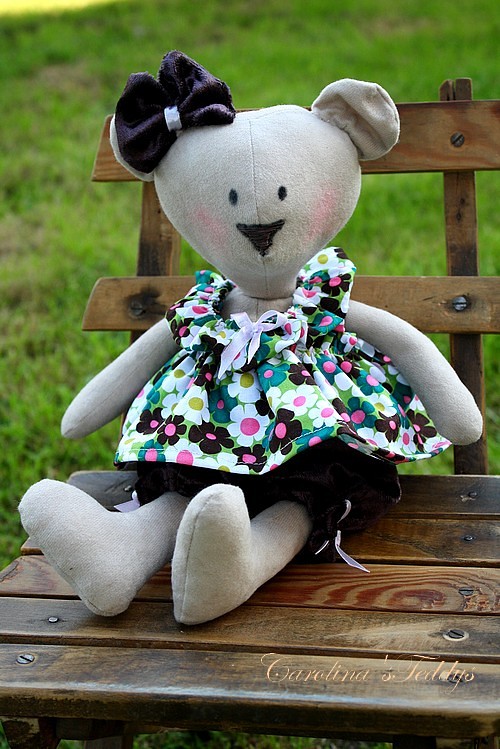 Agata miś  -Carolina&#039;sTeddys ZAMÓWIENE  CarolineArt
