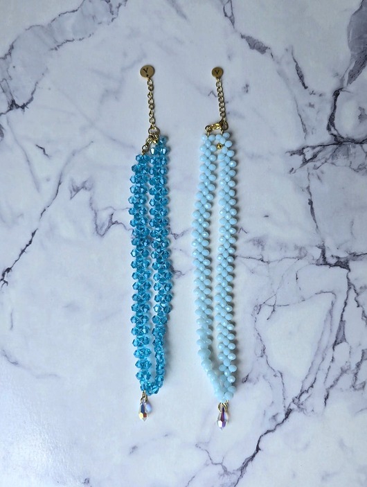 chokery Choker Swarovski Wave