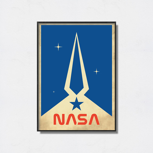 plakaty Nasa Vintage Poster