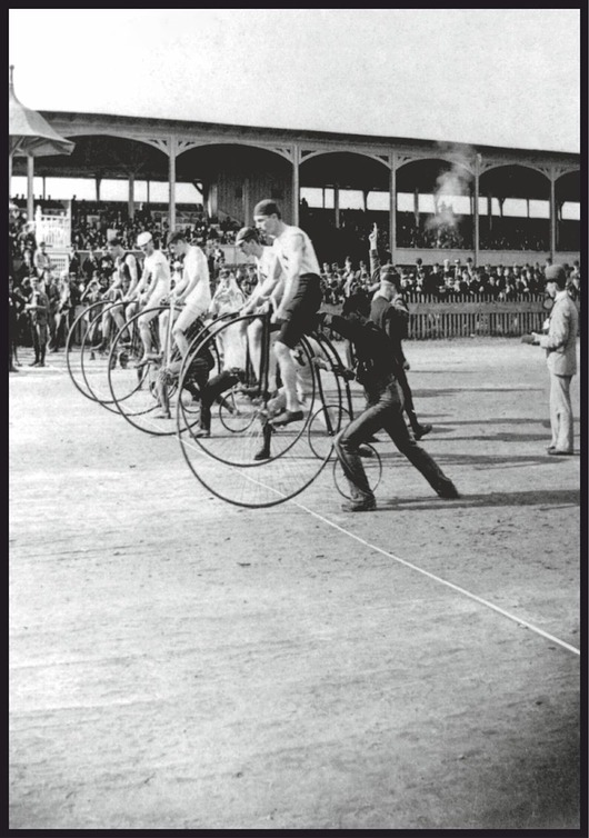 plakaty Plakat "Penny-farthing race"