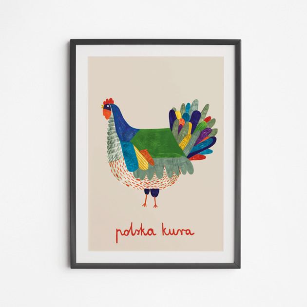plakaty Plakat Polska Kura