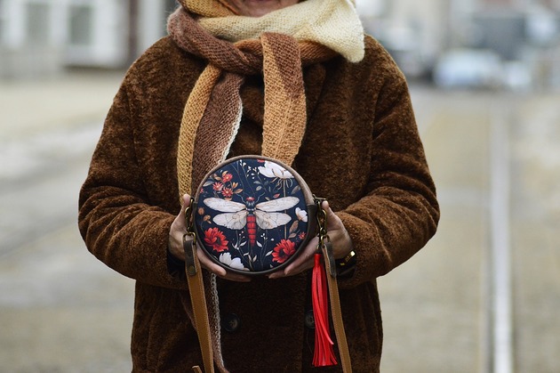 torby na ramię Okrągla "Ćma"