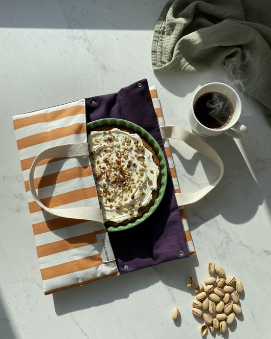 torebki do ręki Torba na ciasto - Pumpkin Stripes