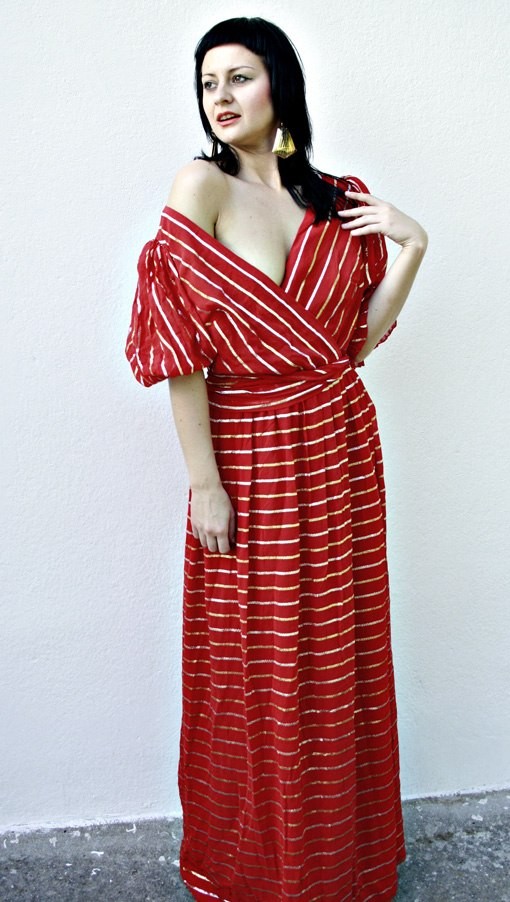 Czerwona suknia Mademoiselle Patrini