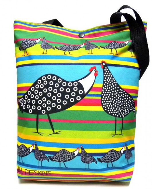 Duża torba z motywem folk Gaul Designs