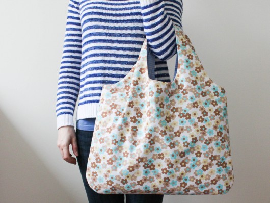 Eko torba na zakupy CUTE FLORAL longredthread