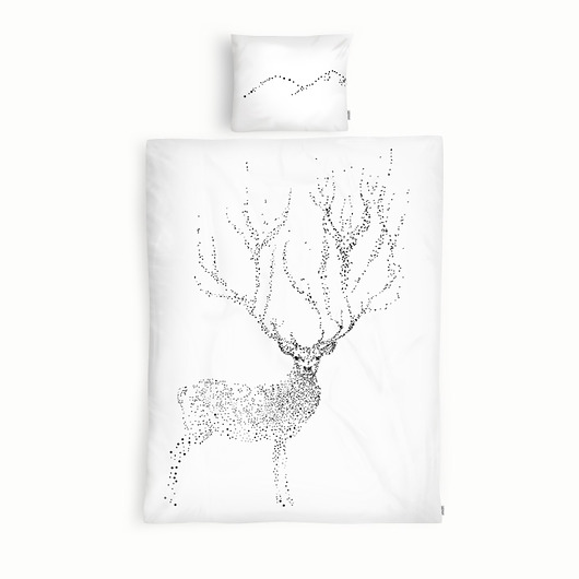 Pościel bawełniana JELEŃ 140x200  cocon cotton
