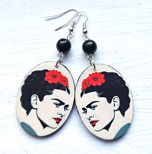 kolczyki - inne Frida Kahlo