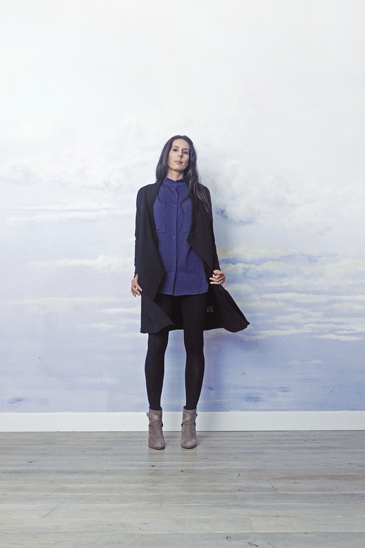 cardigan THE ONE black RISK MADE IN WARSAW