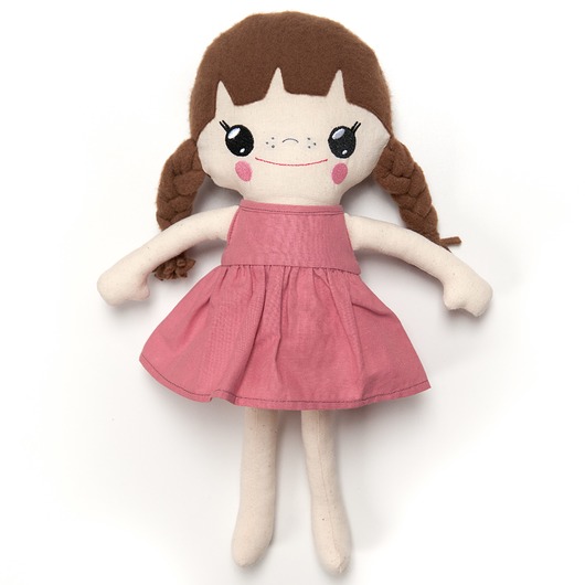 Bawełniana Lalka LALALILA - Poofy Cat MaFee Dolls