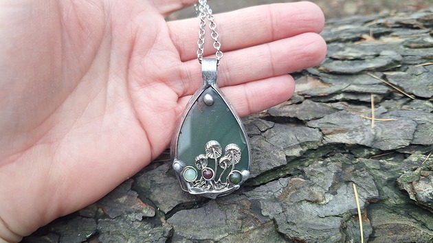 wisiory Grzybki - wisiorek