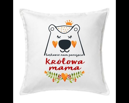 Poduszka Królowa Mama  FajnyMotyw