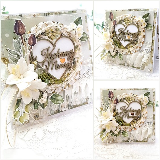 kartki scrapbooking Kartka dla Mamy