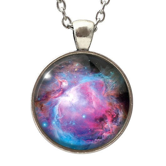 Kolczyki wiszące FIOLETOWA NEBULA - 0178 EGGinEGG