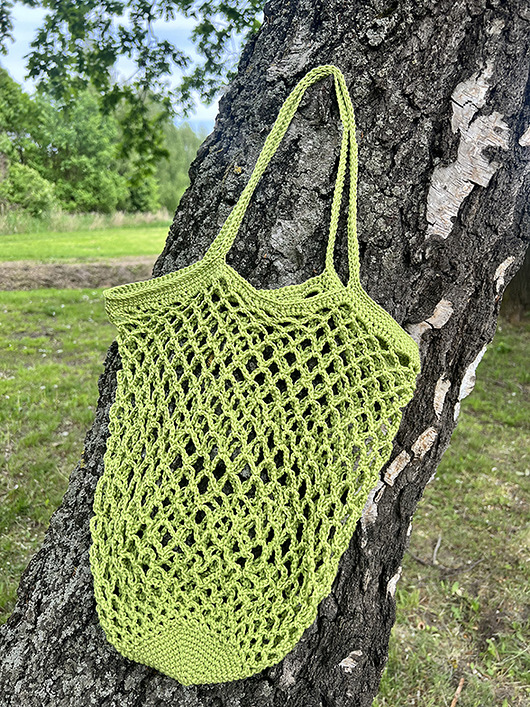 torby na ramię Torebka siatka typu shopper bag zielona