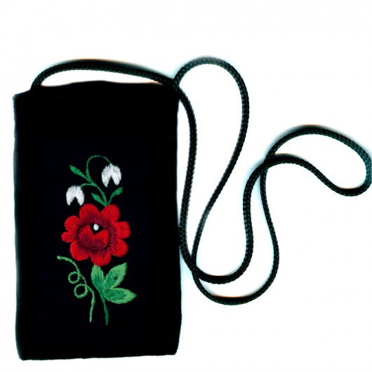 torebeczka ROSA (haft artystyczny)_3 na ludowo