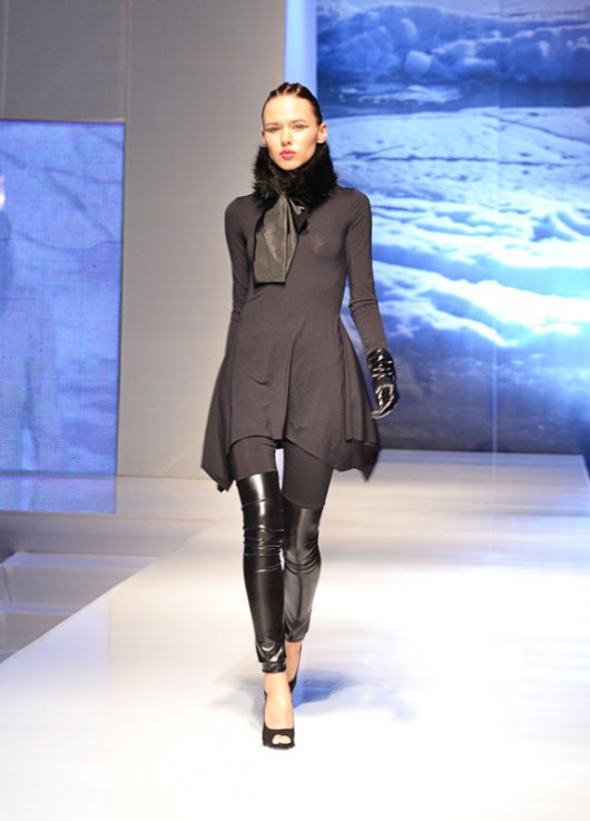 Fashion tunika / czarna  milita nikonorov