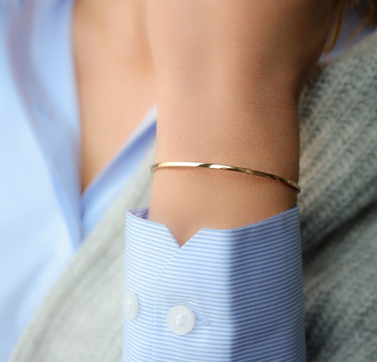 Bransoletka obręcz - srebro 925 pozłacane  Coccola JEWELLERY