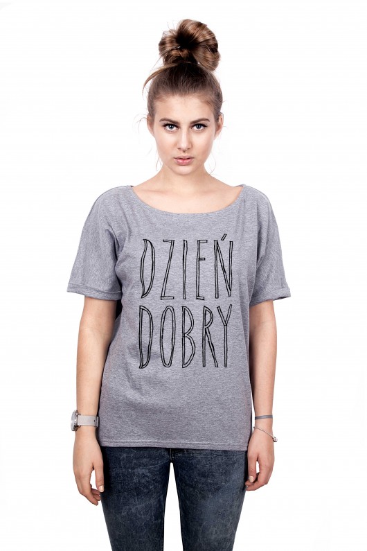 T-shirt damski ''dzień dobry' dziendobry