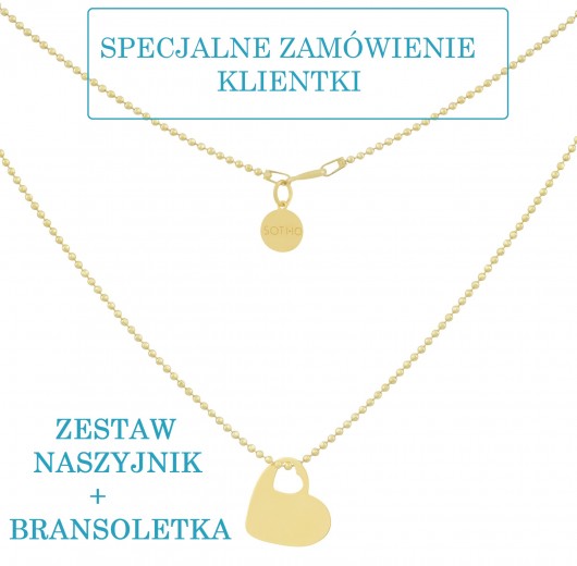Naszyjnik + bransoletka SPECJALNE ZAMÓWIENIE !! SOTHO