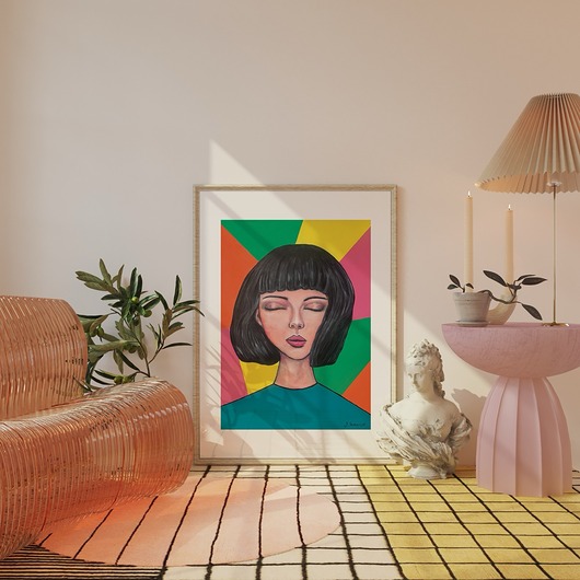 obrazy Deep inside me  FINE ART PRINT 30 x 40 cm, reprodukcja obrazu