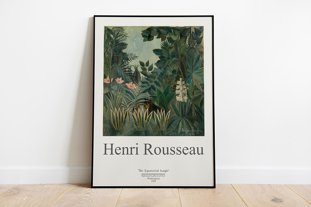 plakaty Henri Rousseau - Exhibition Poster