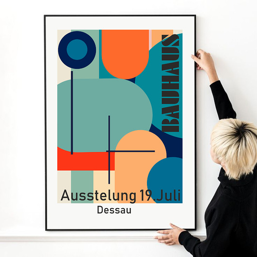 plakaty Plakat  Bauhaus