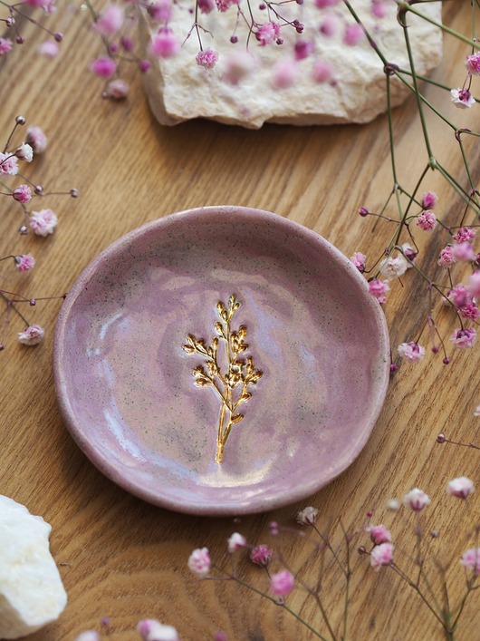pojemniki na biżuterię Spodek na biżuterię lub palo santo