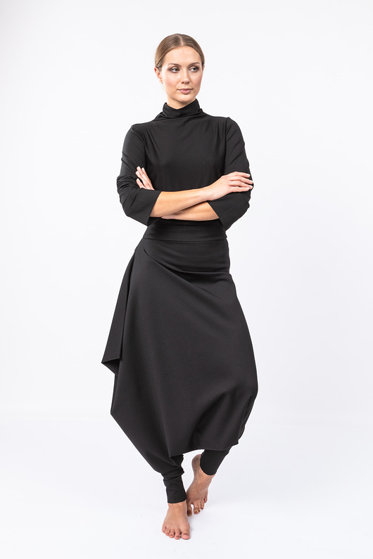 spodnie materiałowe damskie Sarouel pants