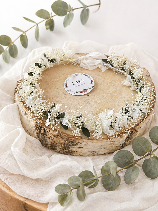 wianki komunijne Wianek na głowę trwały i naturalny